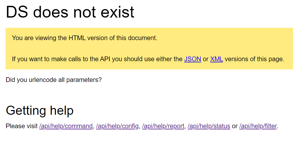 OP5 Monitor - Fetching perfdata via API fails with ‘DS does not exist’ error