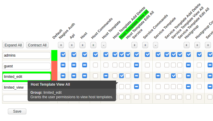 Limit edit permissions screenshot 1