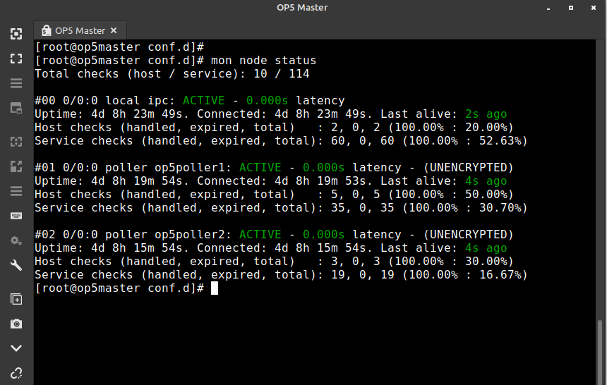 Mon node status