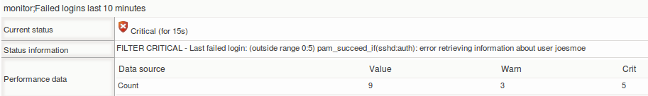 OP5 Monitor - How to monitor log filters