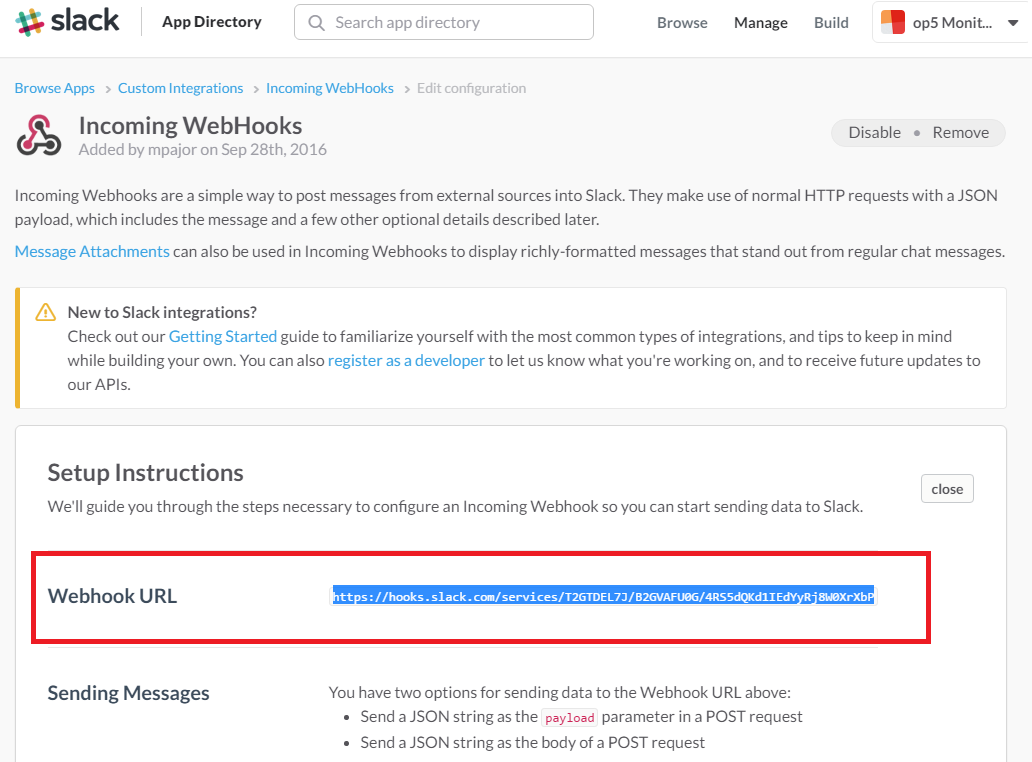 OP5 Monitor - How to integrate OP5 Monitor with Slack