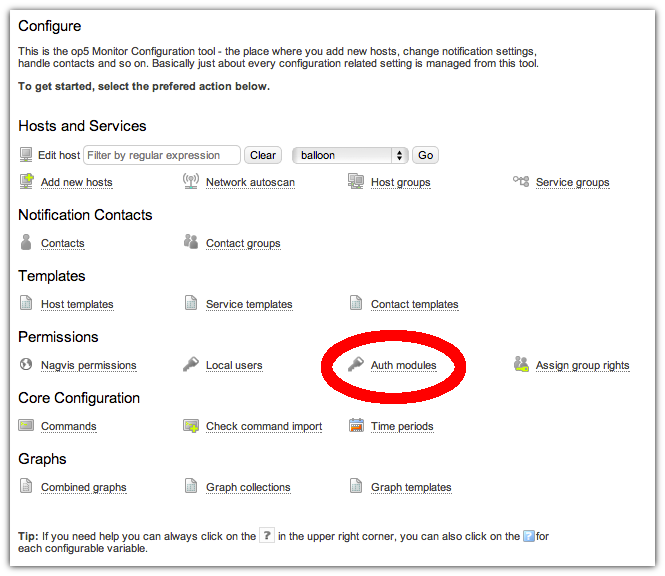 OP5 Monitor - How to integrate Active Directory with OP5 Monitor