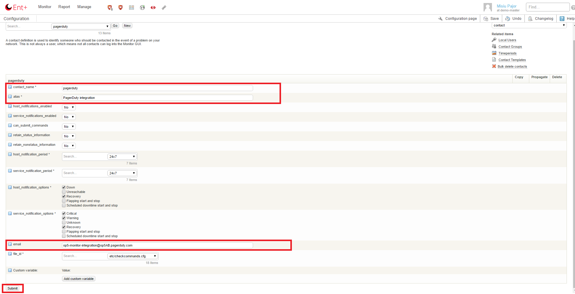 OP5 Monitor - How to Integrate OP5 with PagerDuty