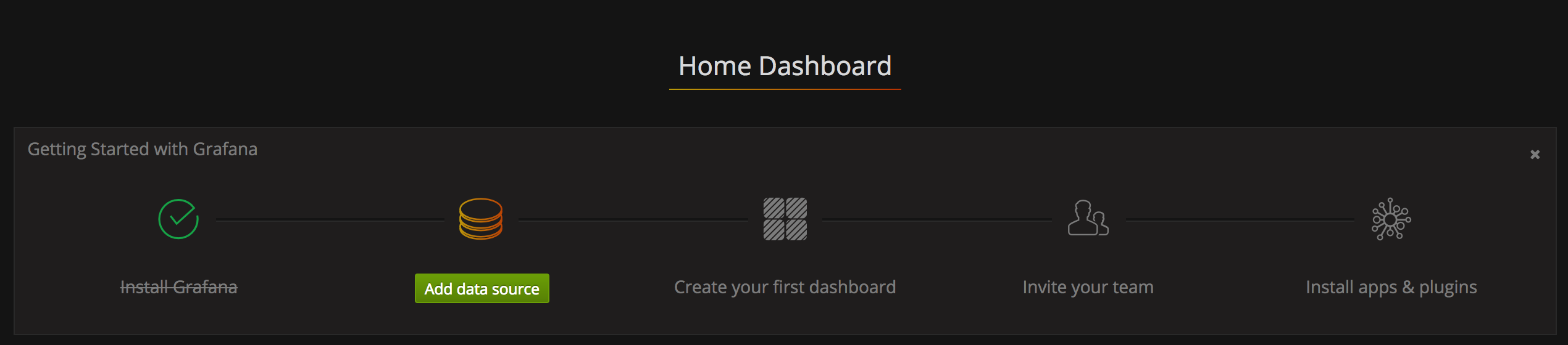 Grafana Add Data Source