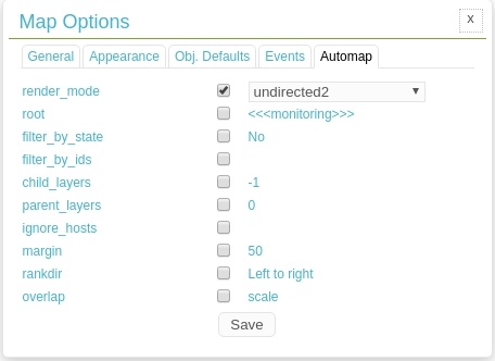 OP5 Monitor - Configuring NagVis automap for large environments