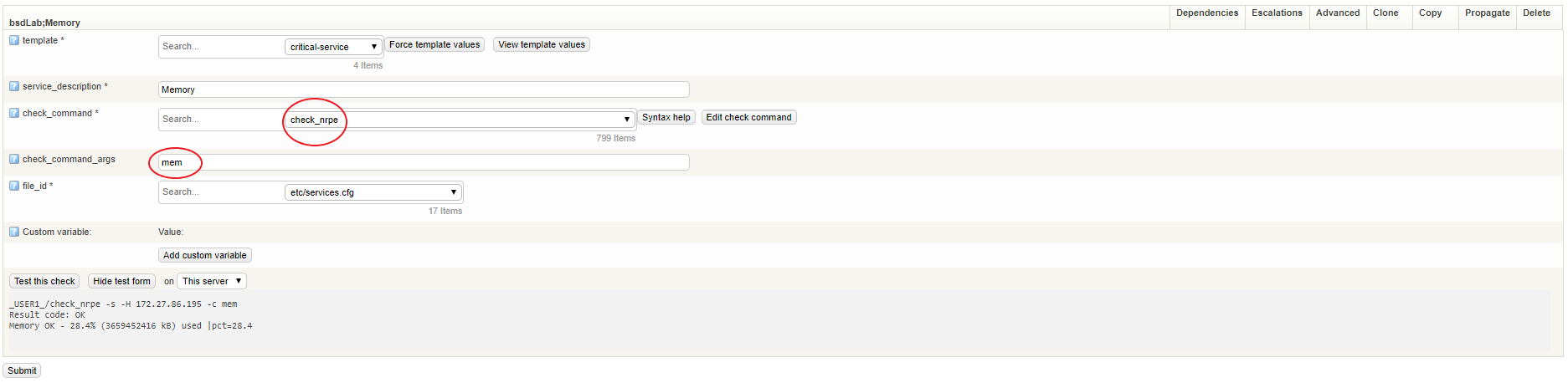 OP5 Monitor - How to monitor FreeBSD using NRPE