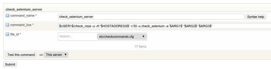 OP5 Monitor - How to set up Selenium Server on Microsoft Windows